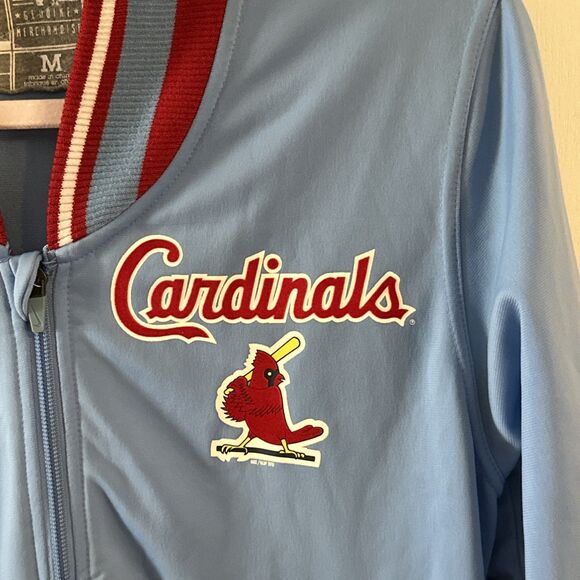 Nike St. Louis Cardinals MLB Baseball Cooperstown Jacket Women Medium - Picture 2 of 6